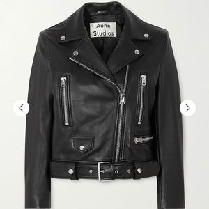 Acne Studios Leather Biker Jacket
